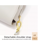 Customizable high-quality leisure Genuine Leather Ladies single shoulder messenger bag multicolor handbag