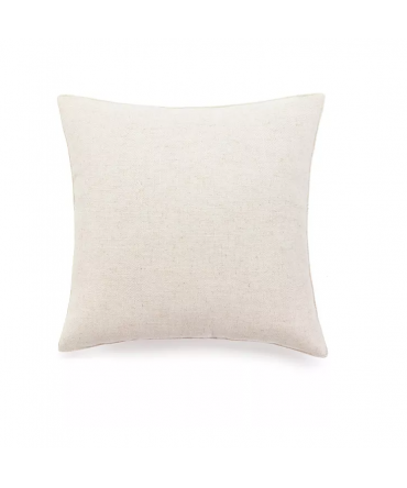 Customized Fashion Woven Square 100% Linen Pillowcase Throw Pillow For Office Bed Sofa