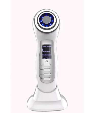 New arrival Dropshipping beauty EMS RF photon Face shaping wrinkles remove beauty Device home use